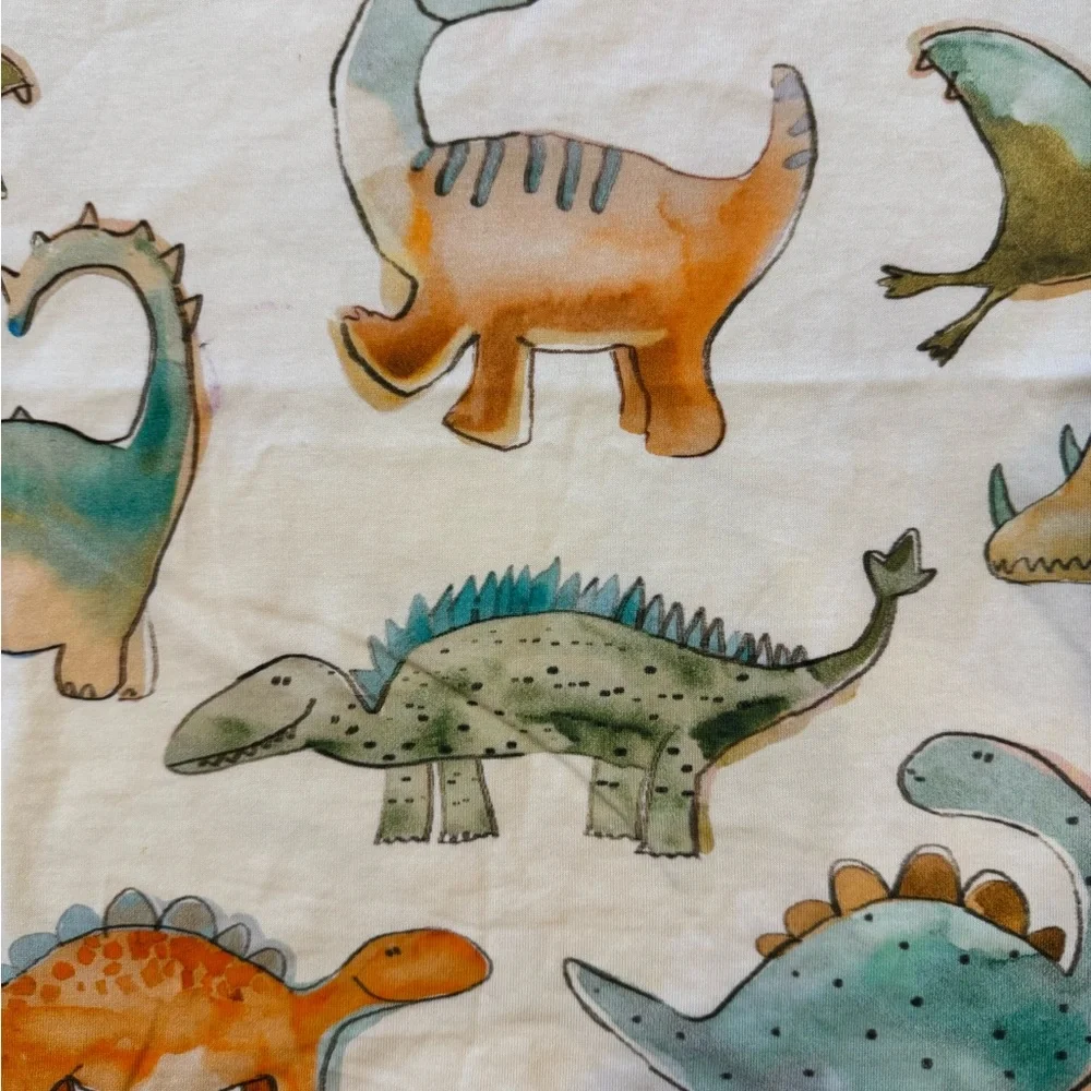 NWOT - NEXT Kids' Dinosaur Adventure Tee - Orange, Green, Cream - Size 3-4 years
